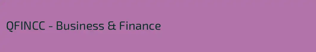 QFINCC - Business & Finance